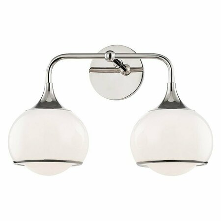 MITZI 2 Light Wall Sconce H281302-PN